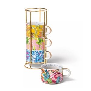 Lilly Pulitzer for Target | Mugs | Espresso Stacking Mugs